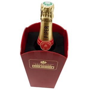 XXL roter Champagner Aschenbecher Piper-Heidsieck Vintage Steingut  Werbeartikel Made in France Champagne Reims France Vintage -  Österreich